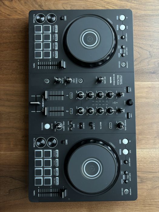 Controlador DJ Pioneer DDJ-FLX4 + Headfones da Sony