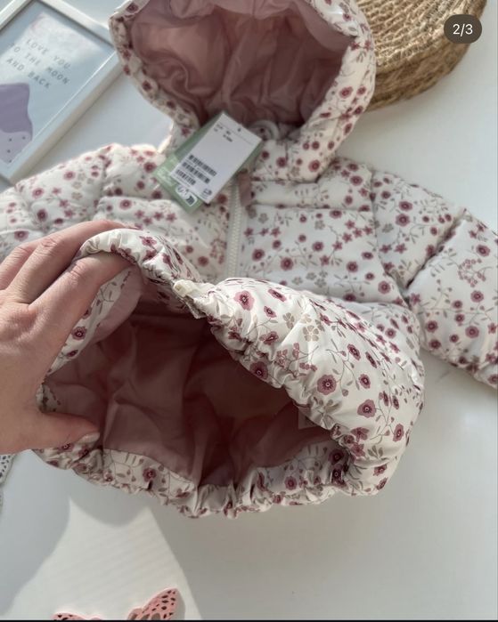 Демі курточка H&M на дівчинку 74 розміру