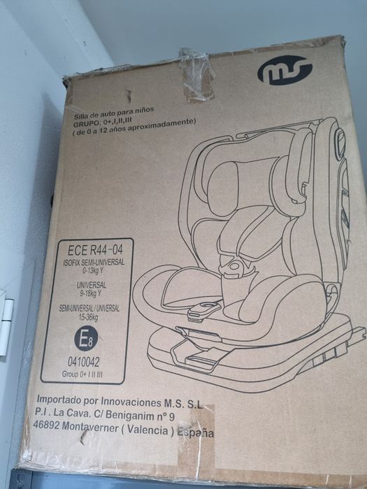 Cadeira auto rotativa para crianças grupo: 0+, I, II e III