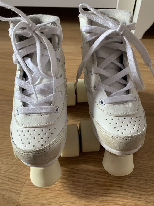 Patins OXELO 4 rodas Branco
