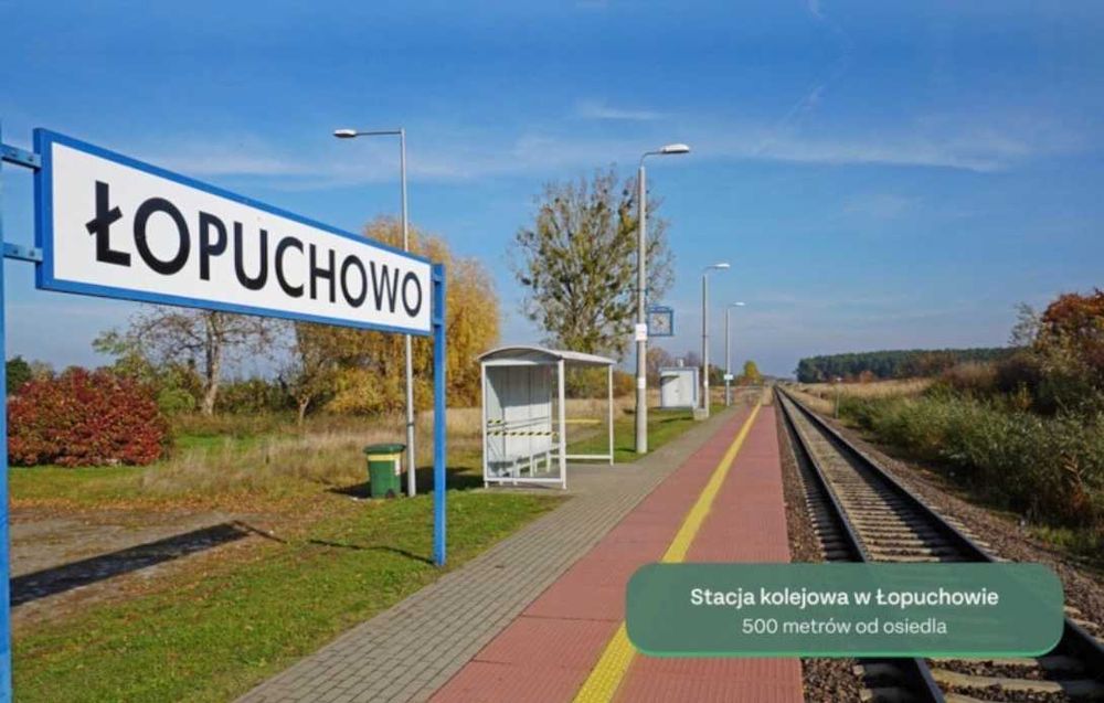DZIAŁKA budowlana pierwsza linia przy jeziorku Łopuchowo MEDIA/LASY/ - Widok 6