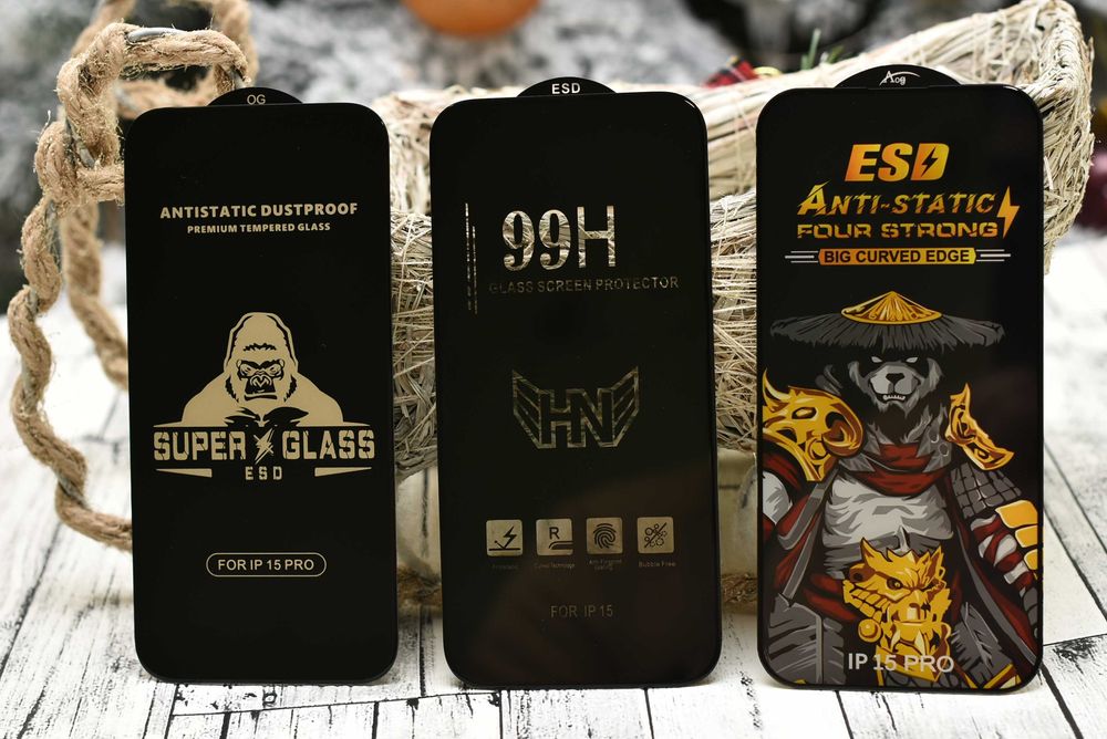 Лучшее премиум  стекло iphone x - 17 pro max якість олеофобка