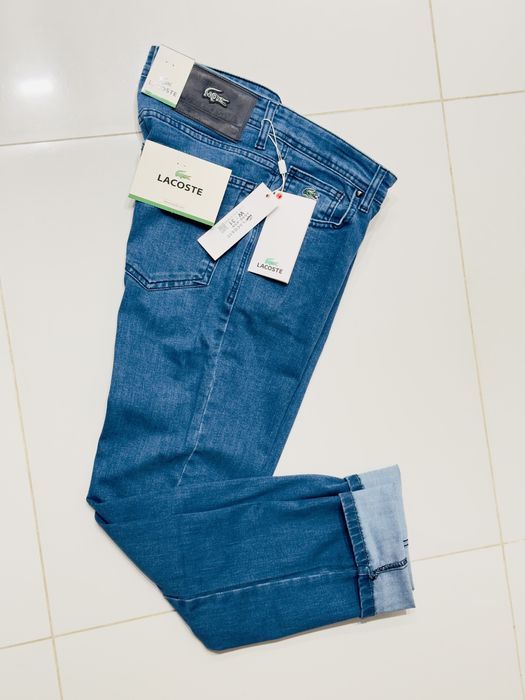 Lacoste spodnie jeansowe męskie