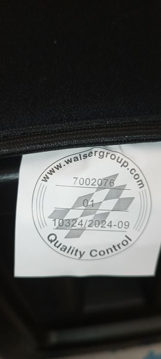 Автокрісло бустер WALSER Andy 15-36 кг (125-150 см) Австрія