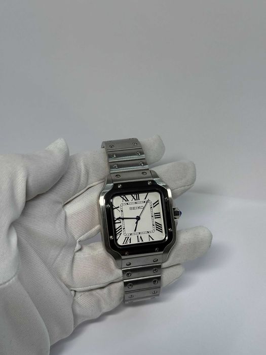 Zegarek Seiko Mod Santos Custom Watch Klasyczny