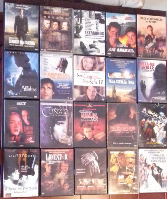 DVD's filmes alguns muito raros