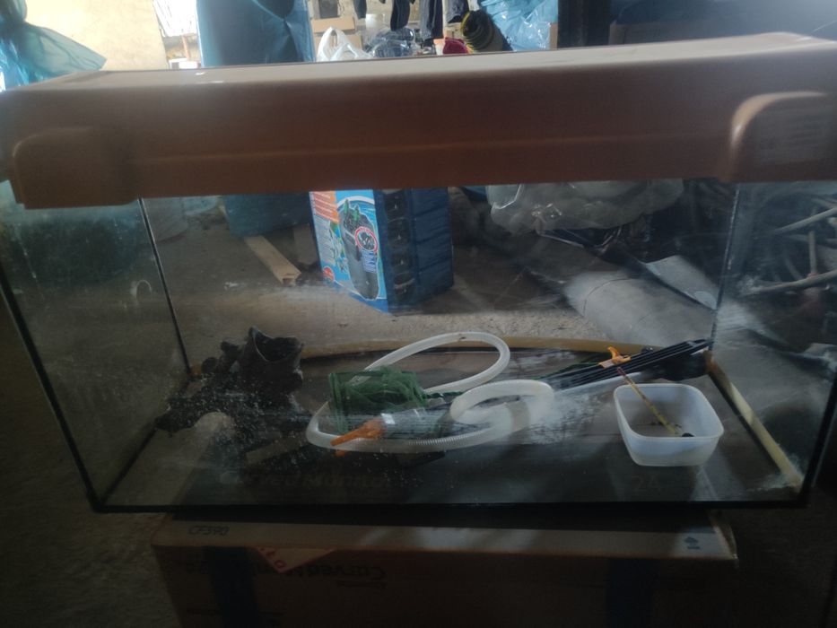 Akwarium 120 l plus filtr.