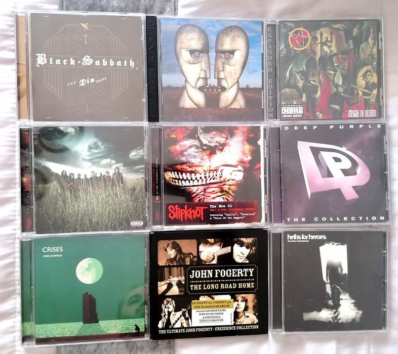 Cds de Rock e Metal