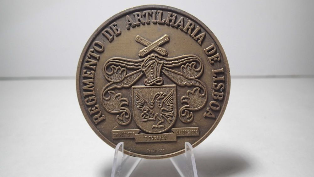 Medalhas em Bronze do Regimento de Artilharia de Lisboa