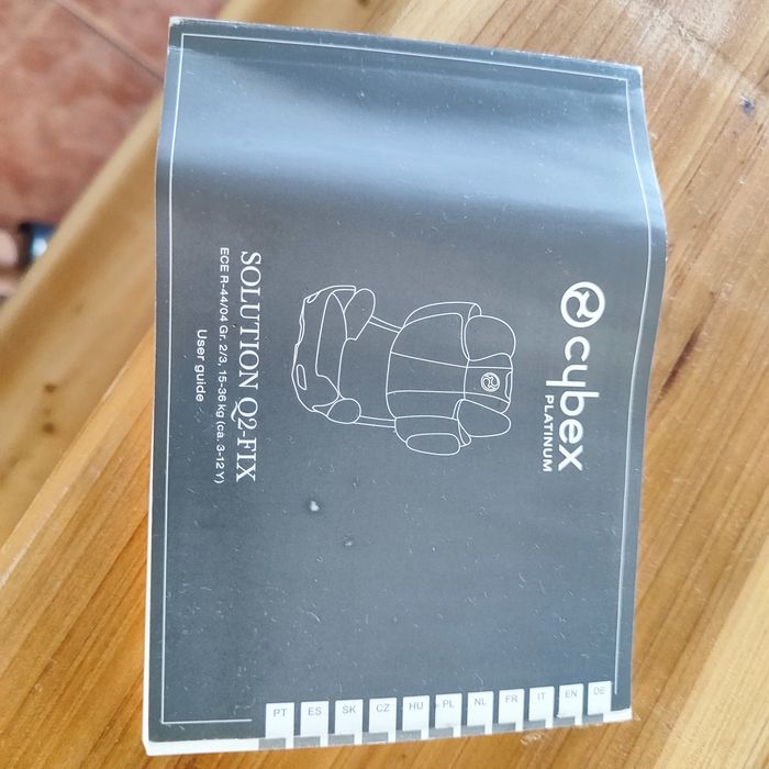 Cadeira Cybex Q2-Fix