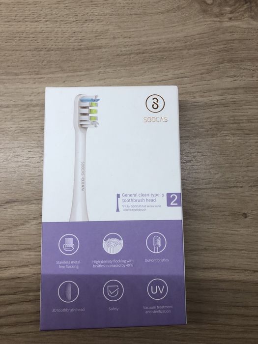 Końcówki do szczoteczki SOOCAS CLEAN – nowe