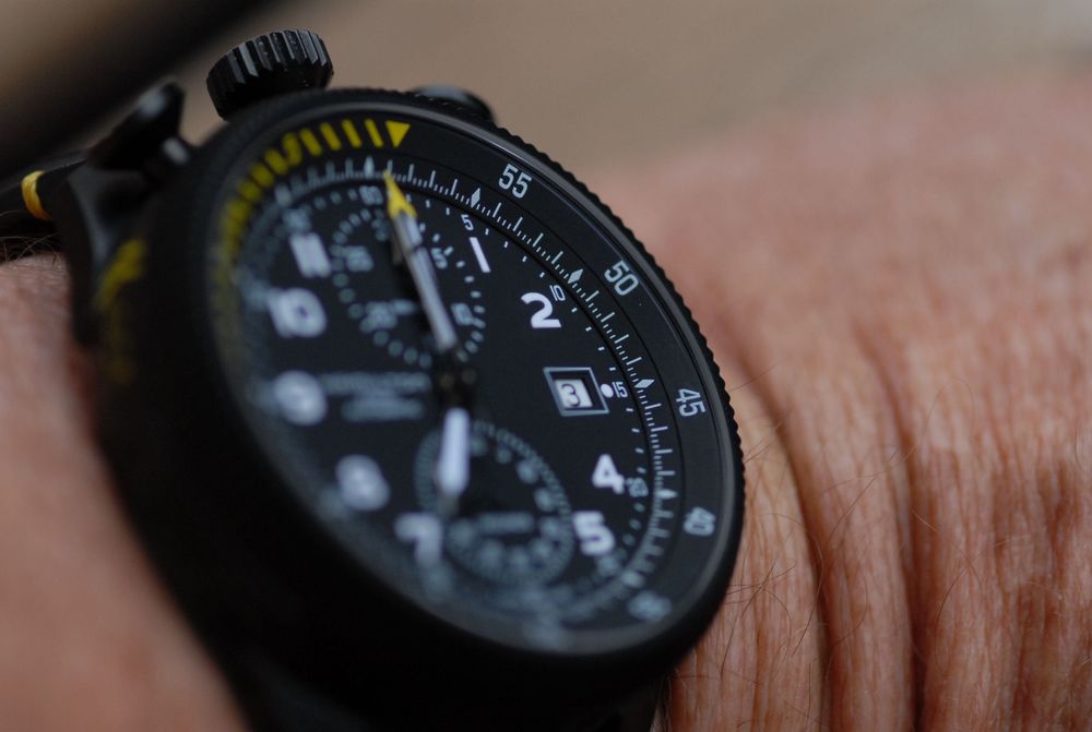 Hamilton Khaki Pilot TakeOff AutoChrono - jak nowy