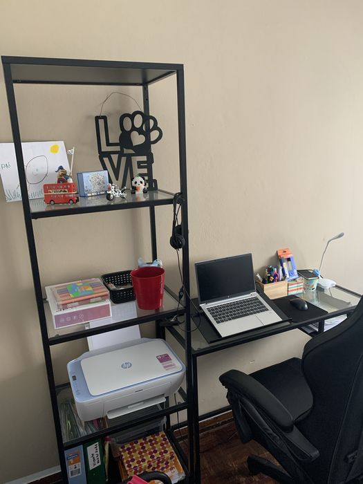 Secretaria em aluminio e vidro