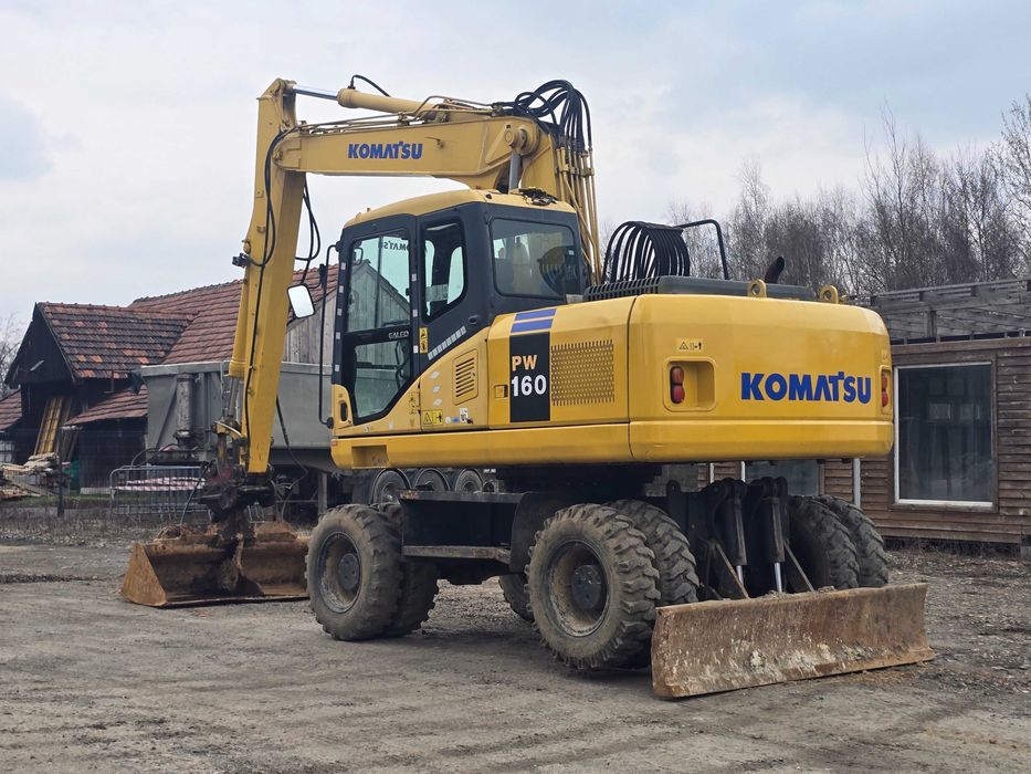 Komatsu PW160 7 koparka kołowa