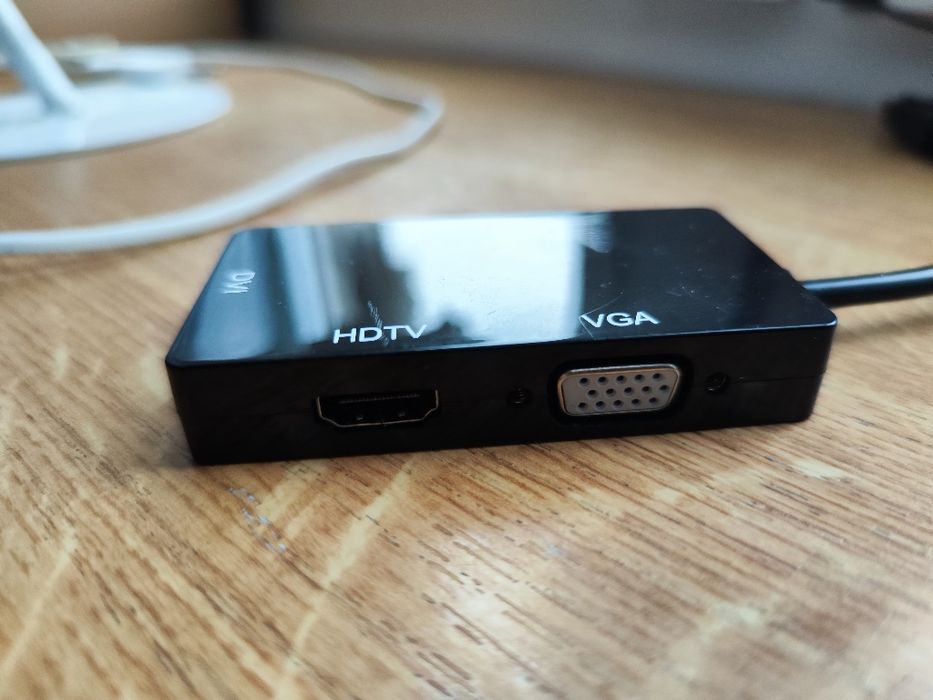 Adapter Mini DisplayPort (Thunderbolt) do HDMI | DVI | VGA | HVD-20CM