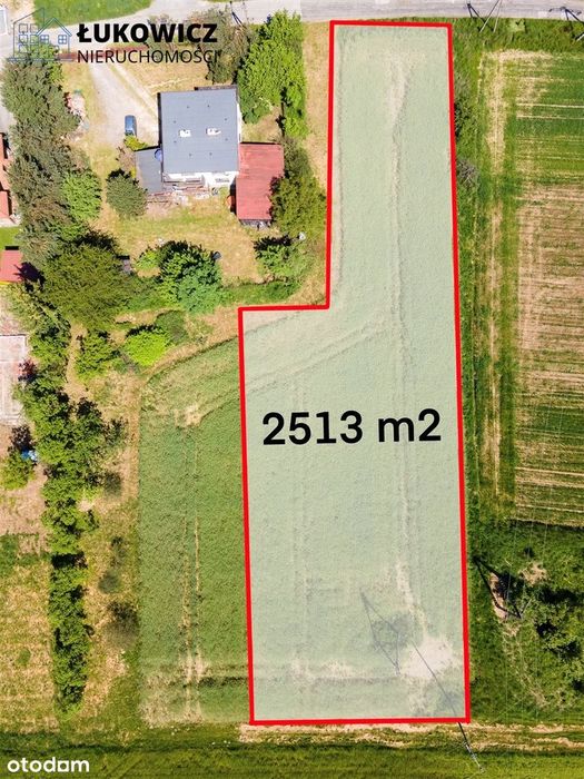 Komorowice Krakowskie działka 2512 m²! - Widok 2