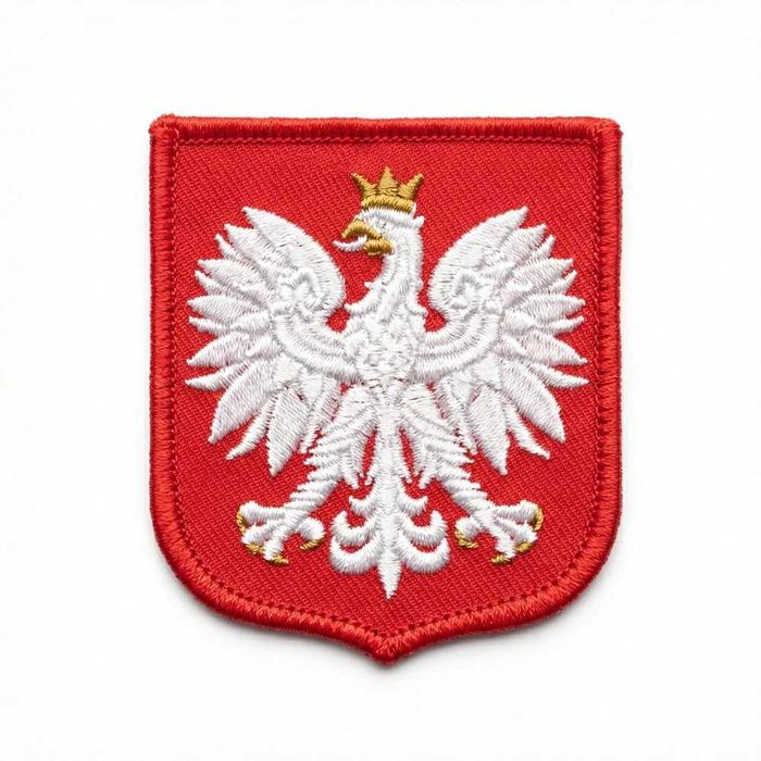 Godło RP naszywka na mundur galowy Oznaka Wojska Polskiego Orzełek RP
