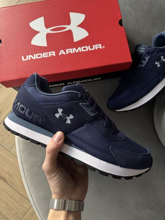 Nowe Granatowe Sneakersy Męskie Under Armout Granatowe Buty 44,5