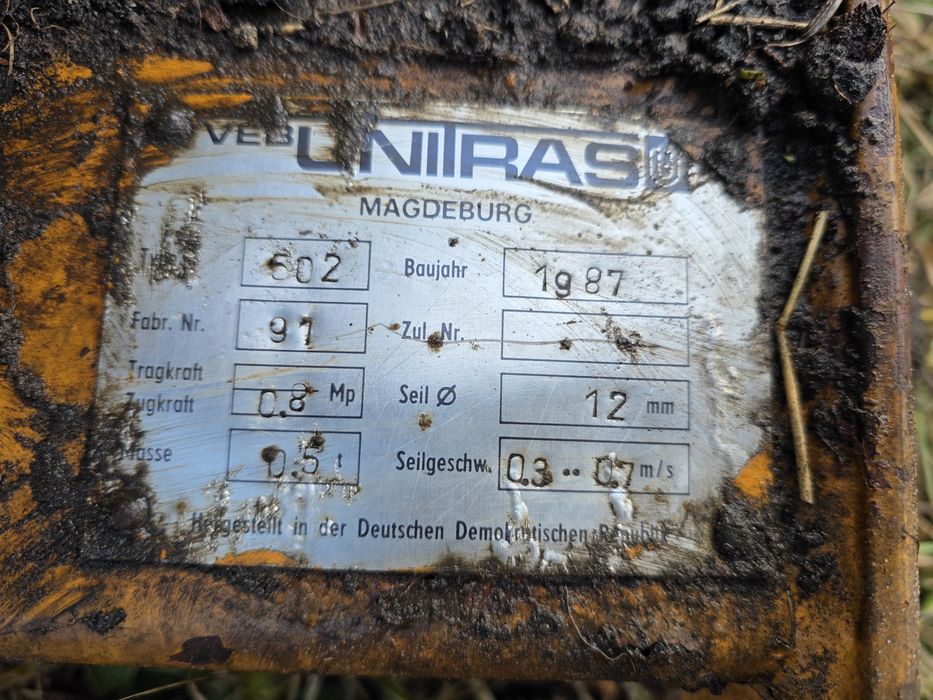 Nowa wciągarka 3 fazowa 500kg