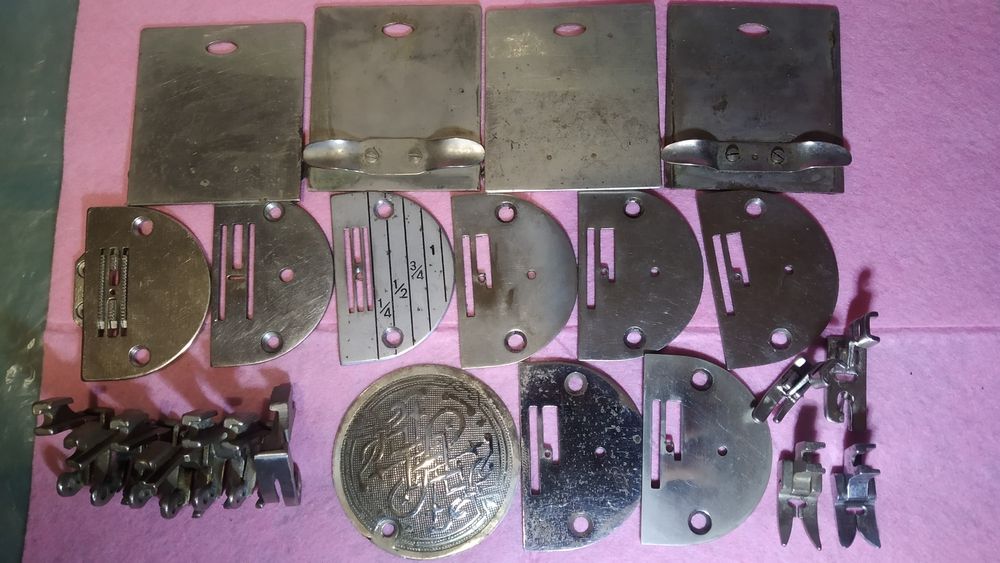 Запчастини для швейних машин і оверлоків.