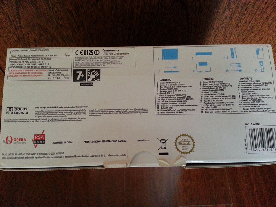 Consola Nintendo Wii
