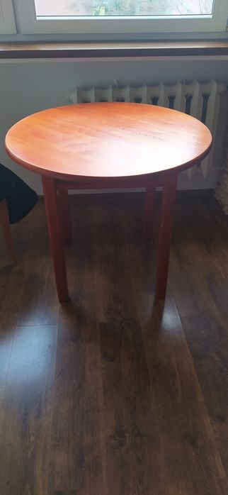 Stół drewniany okrągły