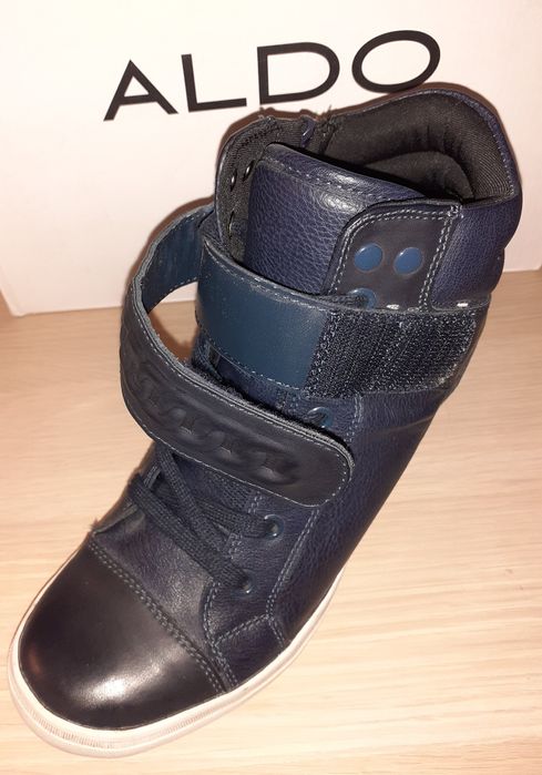 Sneakersy botki ALDO Kainer granatowe rozm.38 Stan idealny