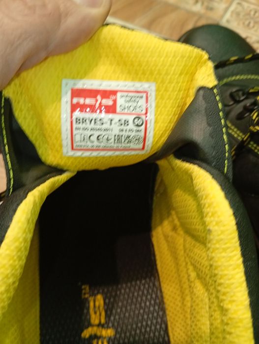 Черевики робочі з металевим носком