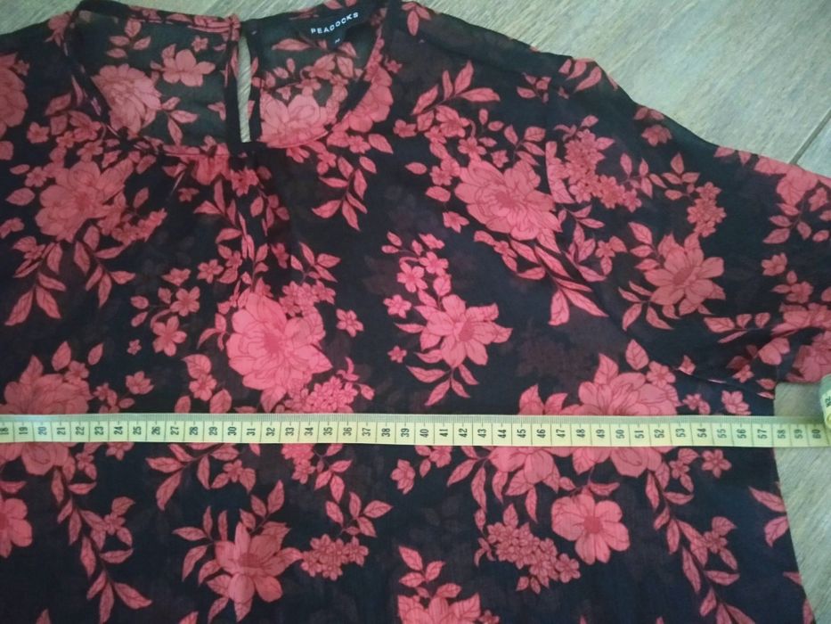 Bluzka wizytowa elegancka rozm 14 XXL