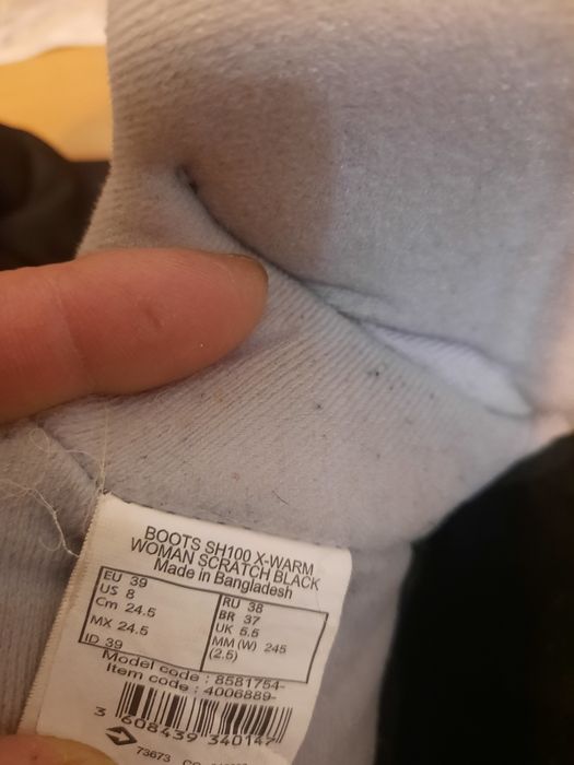 продам зимние сапоги женские