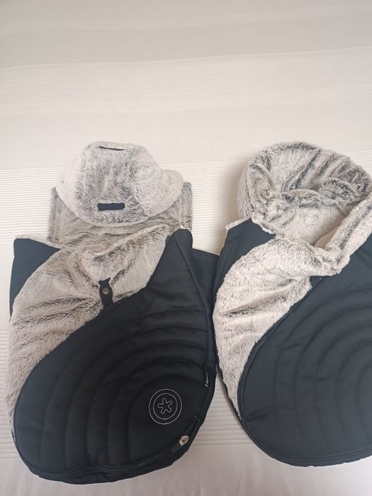 Śpiworki bliźniaki do fotelika KIDDY SOFTMUFF.
