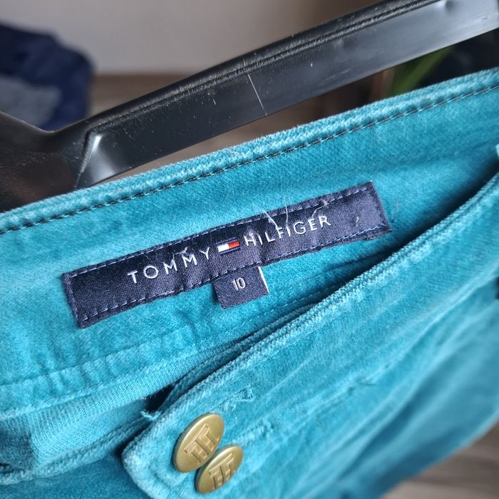 Вельветові штани Tommy Hilfiger жіночі