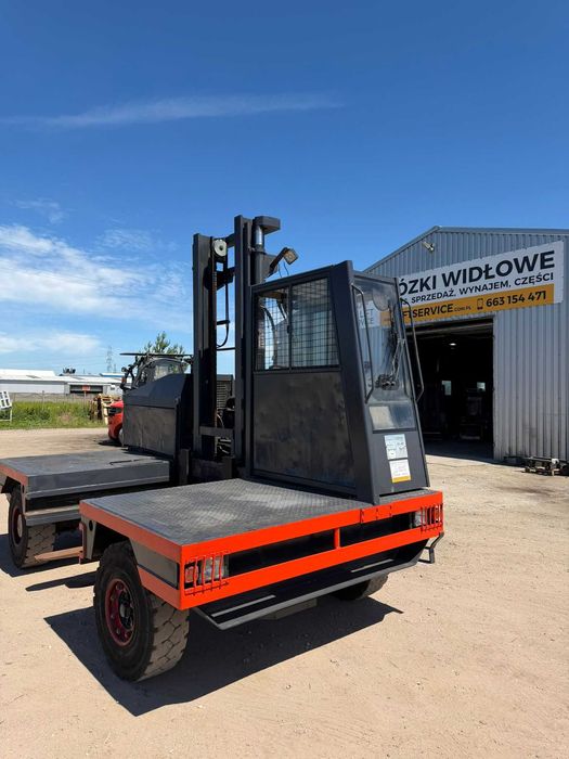Wózek widłowy boczny Linde S60, pekins, 6t, baumann,