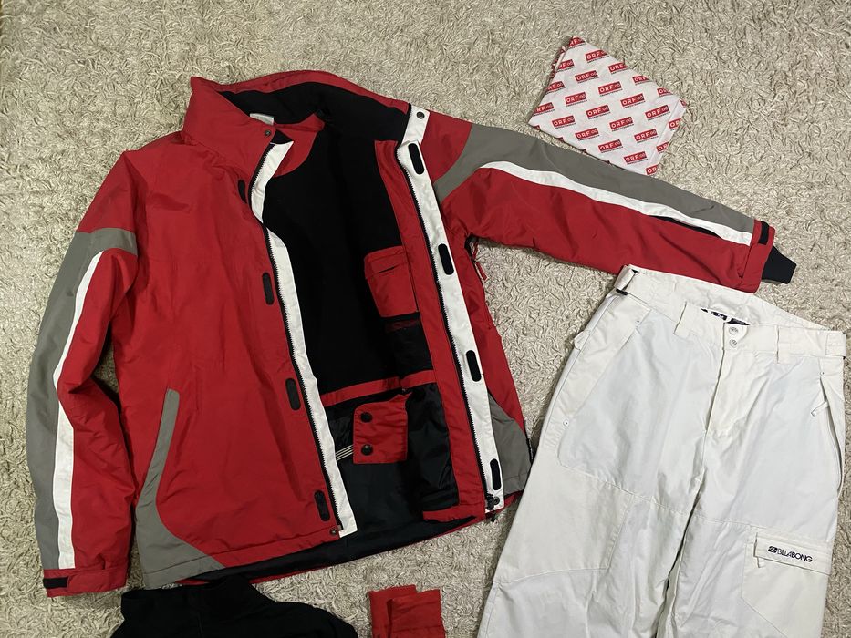 Гірськолижний костюм L-XL:лижна куртка /штани