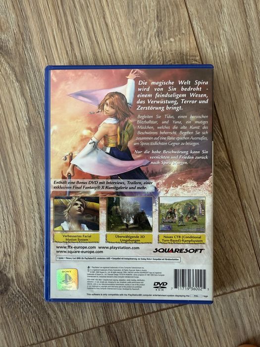 Final fantasy X PS2