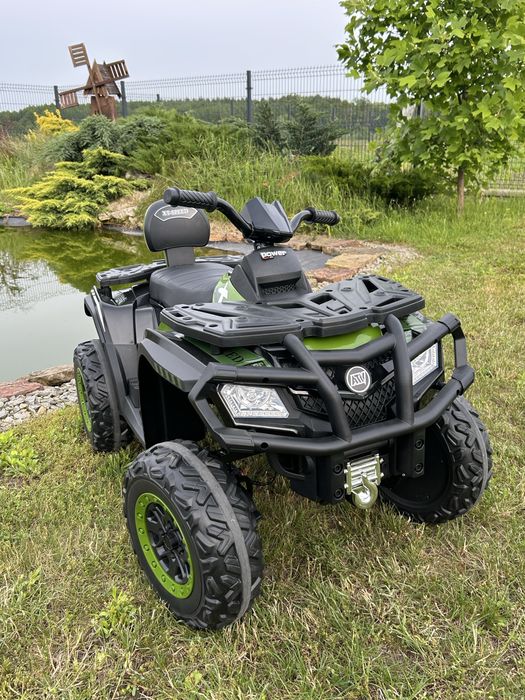 Quad na akumulator XT-SPEED 4X4 24 Mocny 4x80Watt Zielony