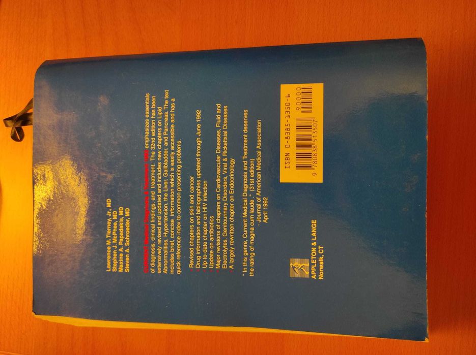 Livro Current Medical Diagnosis & Treatment