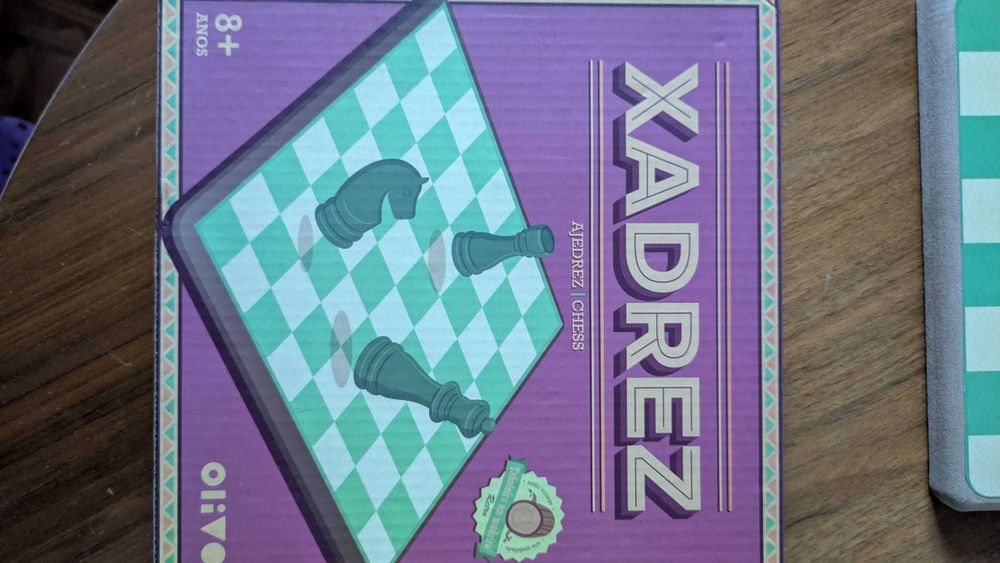 Jogo Tabuleiro de Xadrez Olivo