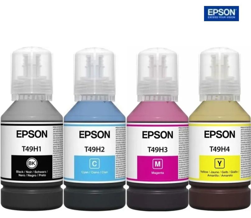 Набір оригінальних чорнил Epson,серії Т49Н для SC-T3100x(Bk,C,M,Y)