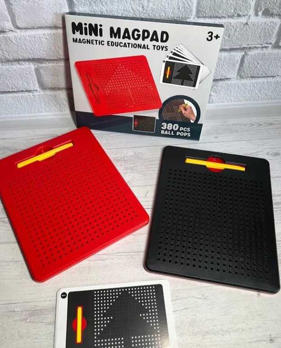 Магнитный планшет для рисования с ручкой Magpad  магнитная