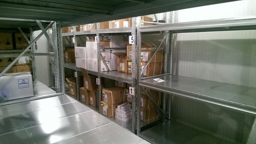 Стеллажи полочные б/у, паллетно-полочные стеллажи, паллетные стеллажи