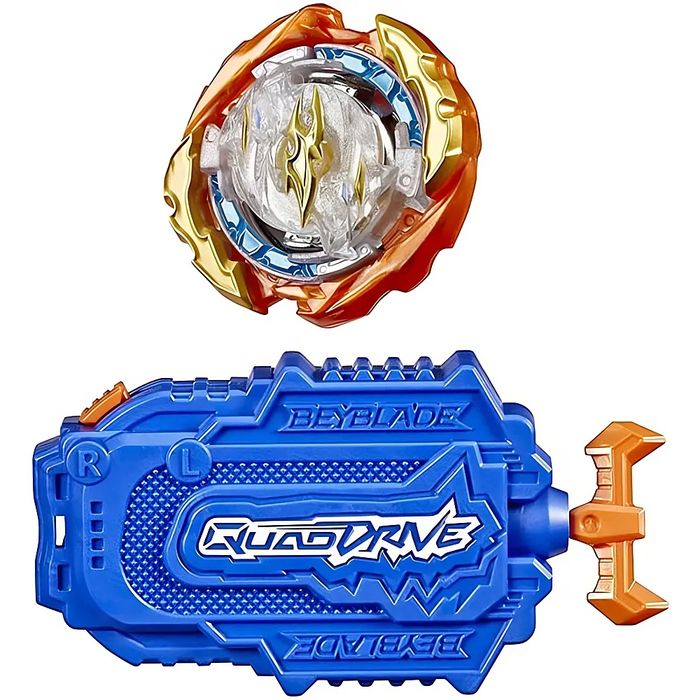 Набір 4в1 з пусковою установою BEYBLADE QuadDrive Cyclone Roktavor R7