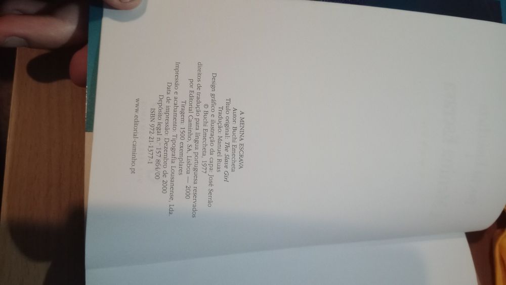 Livro romance antigo