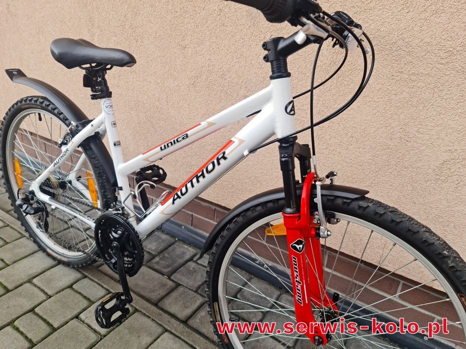 Rower górski damski AUTHOR koła 26 SHIMANO aluminium rabat WYSYŁKA