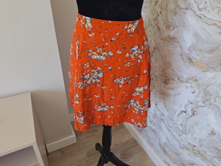 Spódniczka w kwiaty 24colours boho romantyczna casual