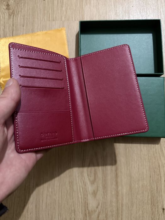 Carteira Goyard Vermelha