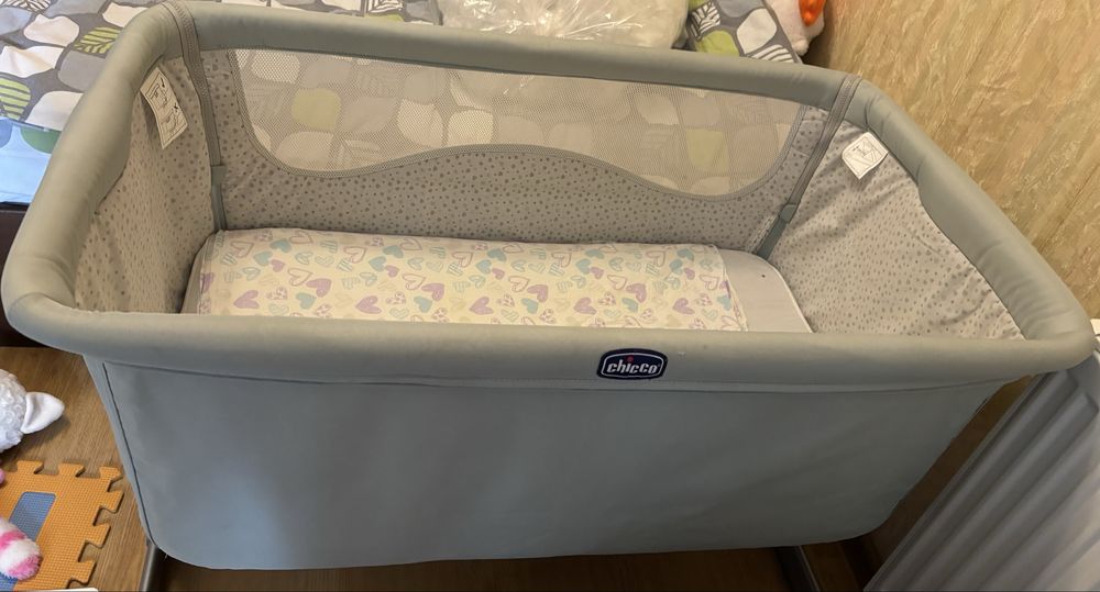Кроватка приставна дитяча Chicco