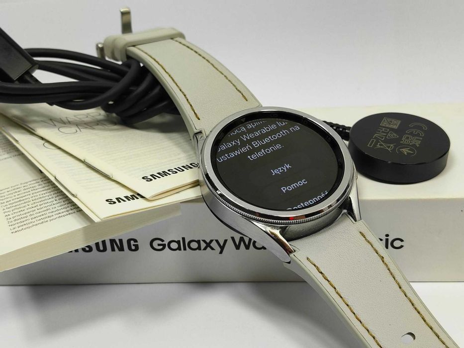 Smartwatch Samsung Galaxy Watch 6 Classic (R955) srebrny LTE