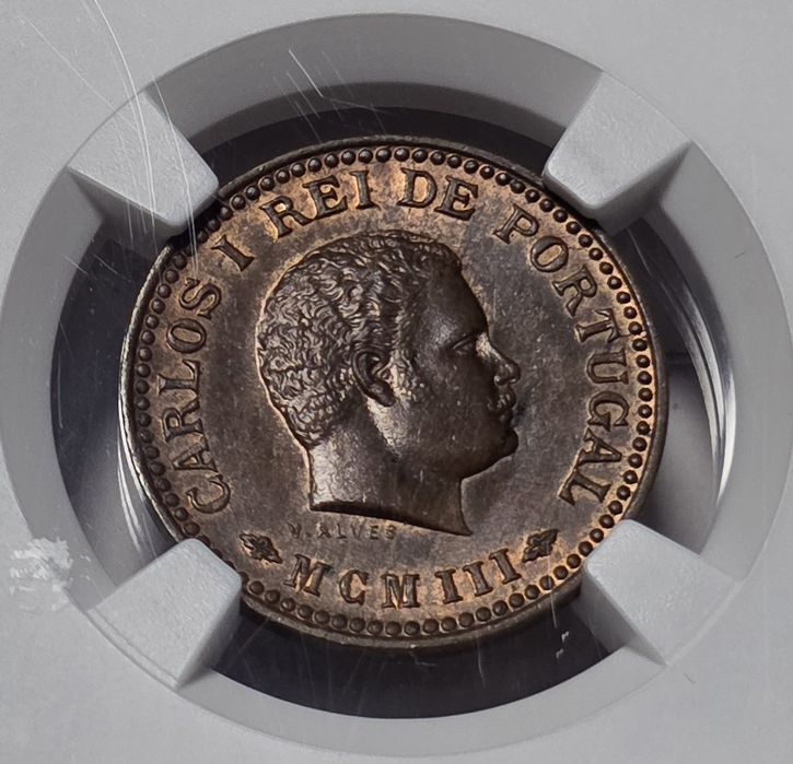 1/8 tanga 1903 MS62 BN