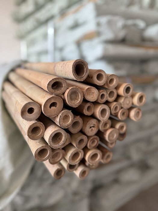 Tyczka bambusowa sadownicza dł. 295 cm śr. 26/28 mm, bambus, tyczki